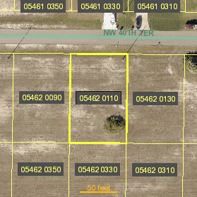 Parcel Arial View