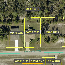 Parcel Arial View