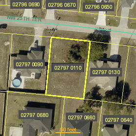 Parcel Arial View