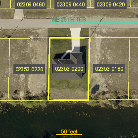 Parcel Arial View