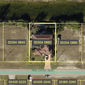 Parcel Arial View