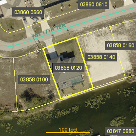 Parcel Arial View