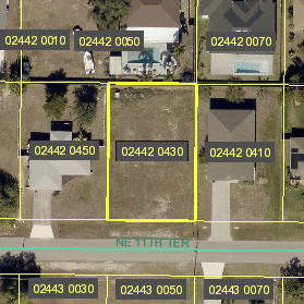 Parcel Arial View