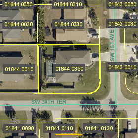 Parcel Arial View