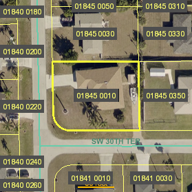 Parcel Arial View