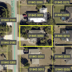 Parcel Arial View