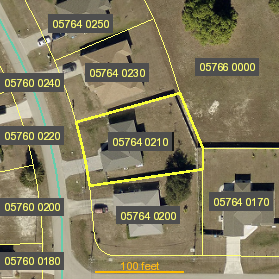 Parcel Arial View