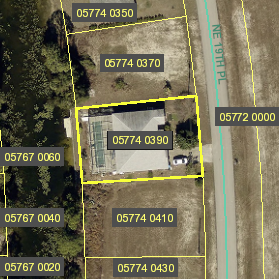 Parcel Arial View