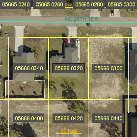 Parcel Arial View