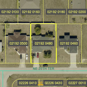 Parcel Arial View