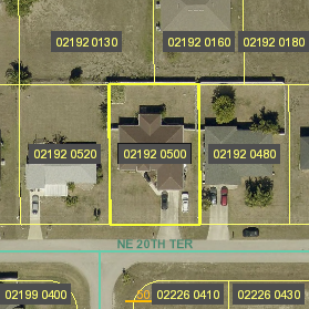 Parcel Arial View