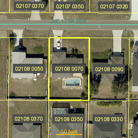Parcel Arial View