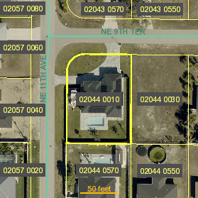 Parcel Arial View