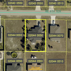 Parcel Arial View