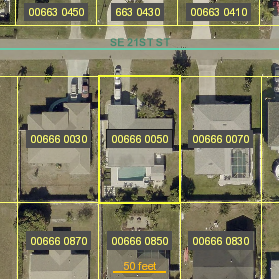 Parcel Arial View