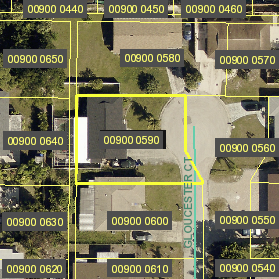 Parcel Arial View