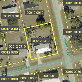 Parcel Arial View