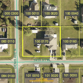 Parcel Arial View