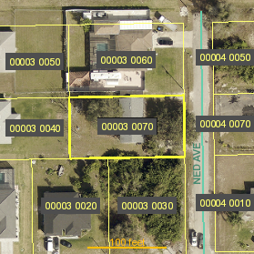 Parcel Arial View