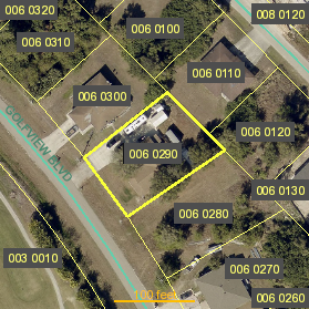 Parcel Arial View