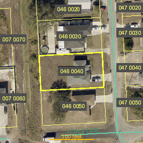 Parcel Arial View