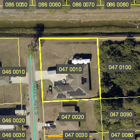 Parcel Arial View