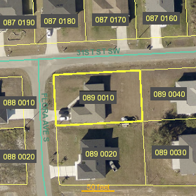 Parcel Arial View