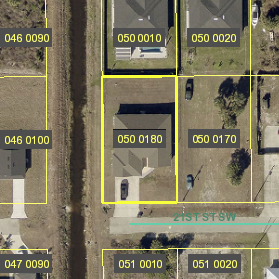 Parcel Arial View