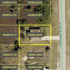 Parcel Arial View