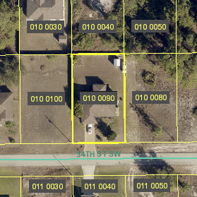 Parcel Arial View