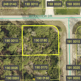 Parcel Arial View