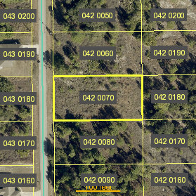 Parcel Arial View