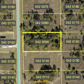Parcel Arial View