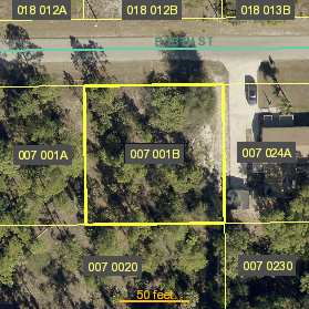 Parcel Arial View