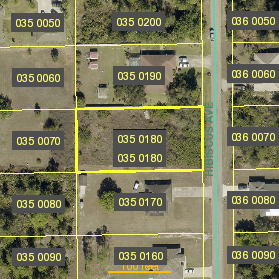 Parcel Arial View