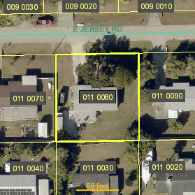 Parcel Arial View