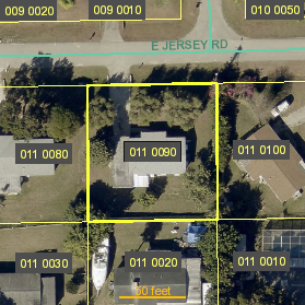 Parcel Arial View