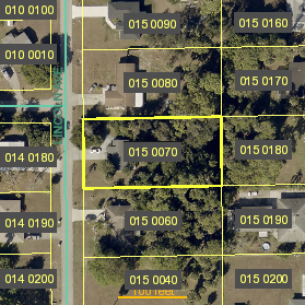 Parcel Arial View