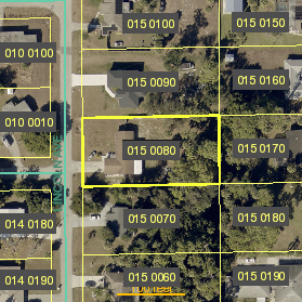 Parcel Arial View