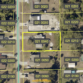 Parcel Arial View