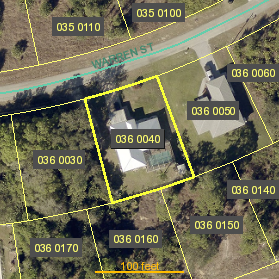 Parcel Arial View