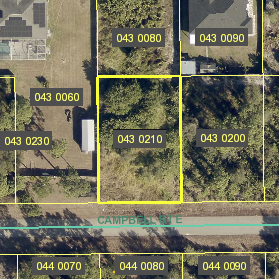 Parcel Arial View