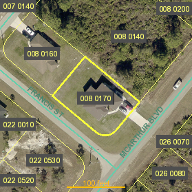 Parcel Arial View