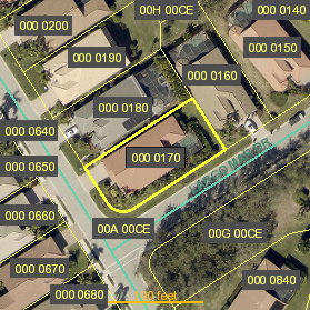 Parcel Arial View