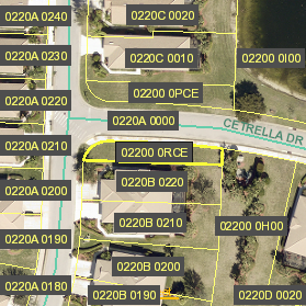 Parcel Arial View