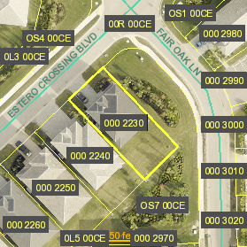 Parcel Arial View