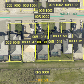 Parcel Arial View