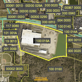 Parcel Arial View